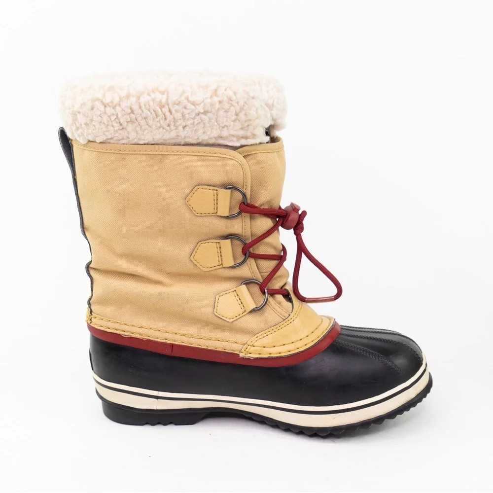 Sorel Yoot Pac Lined Waterproof Winter Snow Boots Light Brown Womens Size US 7 - Picture 10 of 11